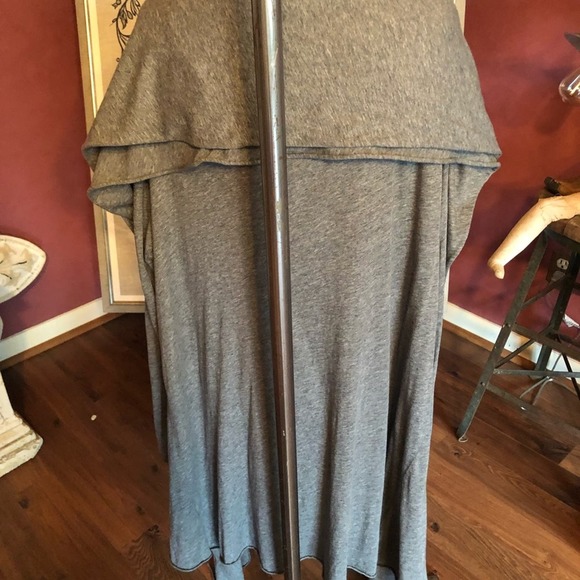 Pure DKNY adjustable cozy wrap cardigan jacket 100% Organic Cotton Size M/L - Picture 4 of 8